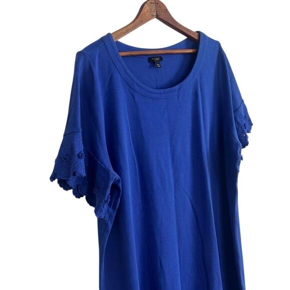 Talbots Plus Petite Size 2XP 100% Cotton Dress - Picture 3 of 8